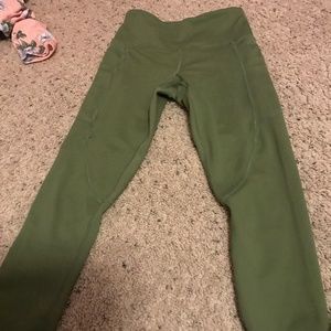 Green pants